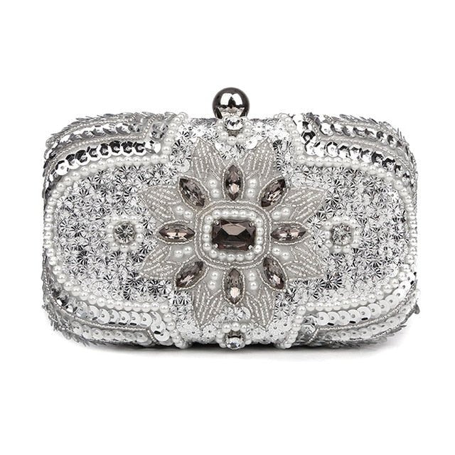 Leb1355 Elegant Party Prom Cage Evening Bags Clutch Rhinestone Rosantica  Floral Beaded Crystal Purse Crossbody Chain Women Bling Bag - China Evening  Bag Clutch Rhinestone and Beaded Crystal Purse Bag price |