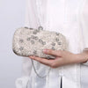 Luxy Moon Pearl Clutch Purse Luxury Handbag Embroidery Evening Bag