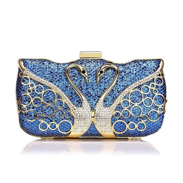 Peacock design women partywear clutch purse
