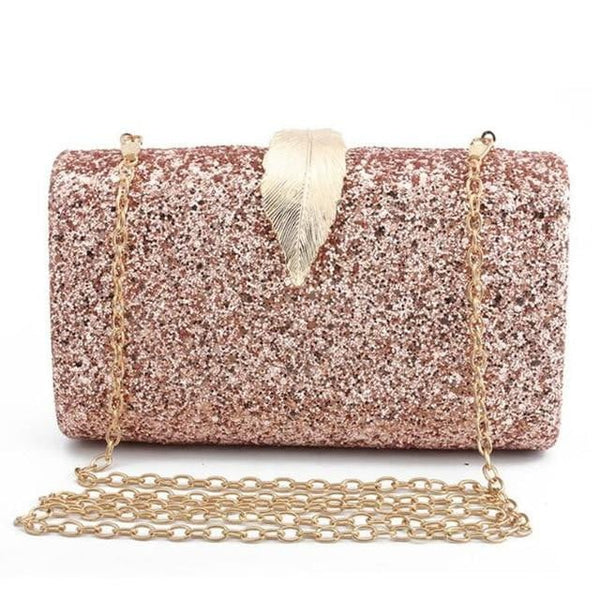 Rainbow Colors Clutch Purse Ladies Versatile Chic Evening Bag for Night Out